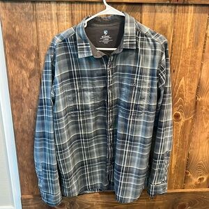 Men’s Kuhl Flannel Shirt Large